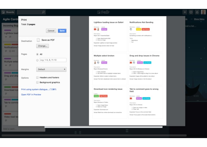 Agile Cards for Trello – screenshot 4