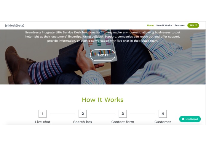 Jelldesk Support – screenshot 2