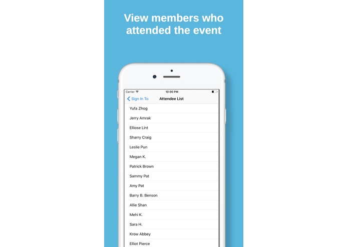 SignIn - Simple Club Attendance and Tracking – screenshot 4
