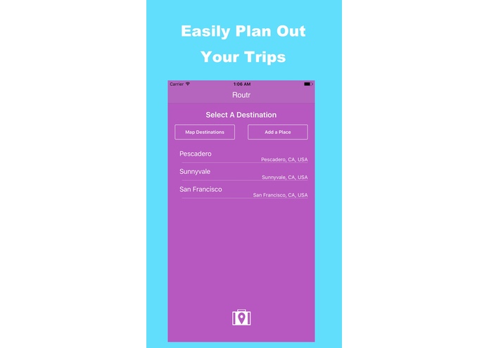 Routr: Plan A Path For Your Trip – screenshot 1