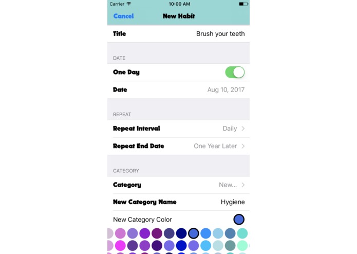 Habit Rabbit - Essential Goal Tracking App – screenshot 2