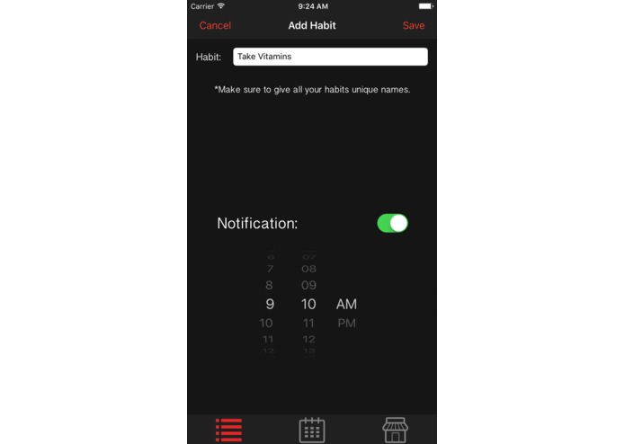 HabitMe – screenshot 2