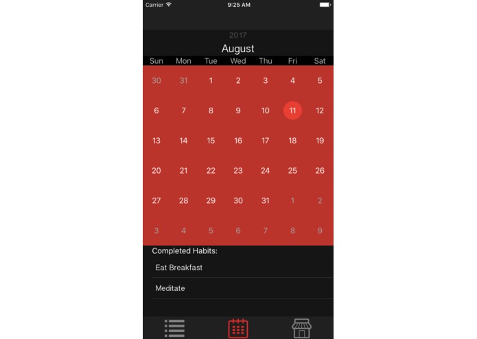 HabitMe – screenshot 3