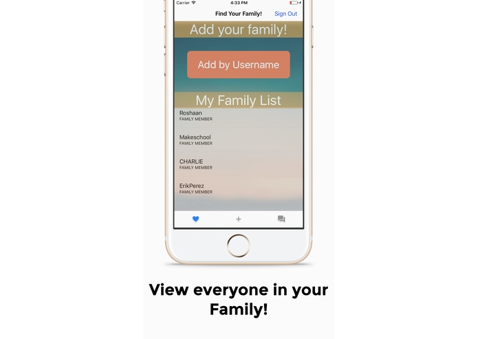 Come Thru - Invite your family within seconds! – screenshot 1