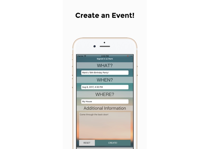 Come Thru - Invite your family within seconds! – screenshot 2