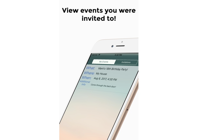 Come Thru - Invite your family within seconds! – screenshot 3