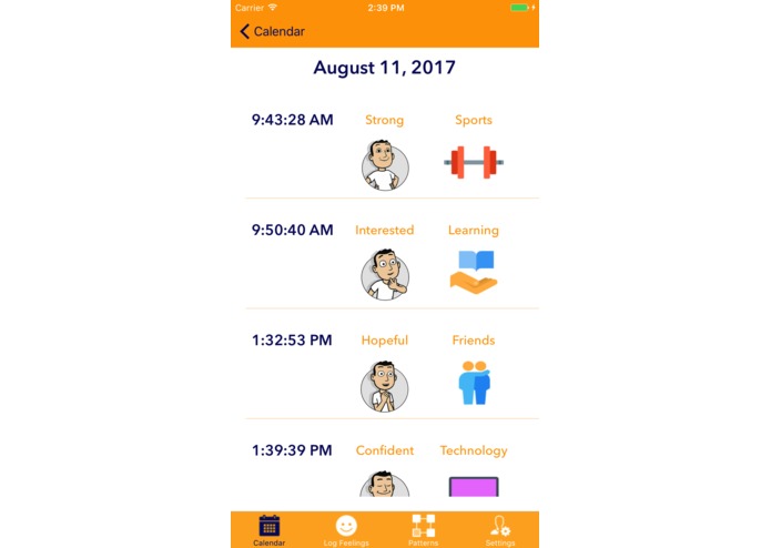 I Feel You: Log Feelings and Maximize Happiness – screenshot 1