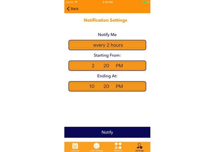 I Feel You: Log Feelings and Maximize Happiness – screenshot 4