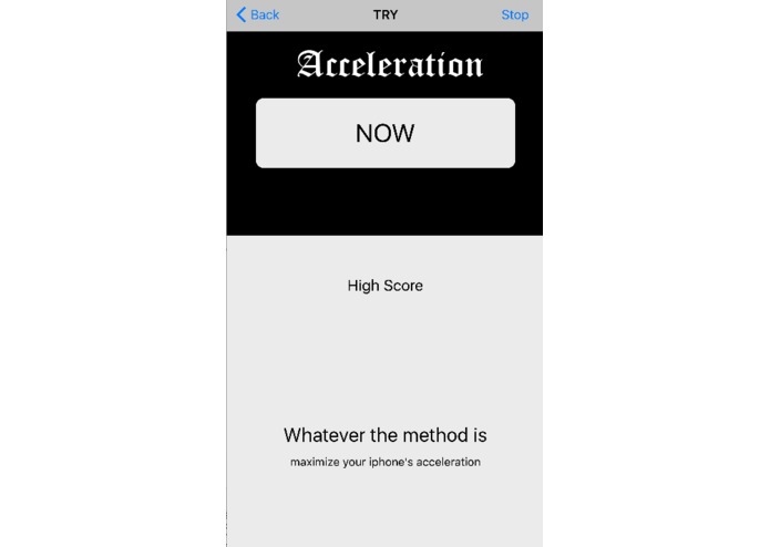 Accelerate – screenshot 1