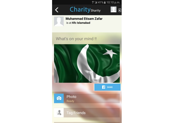CharitySharity – screenshot 5