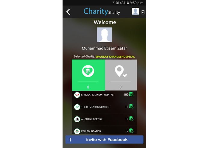 CharitySharity – screenshot 6