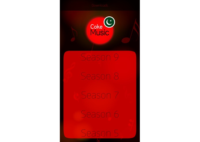 Coke Music – screenshot 1