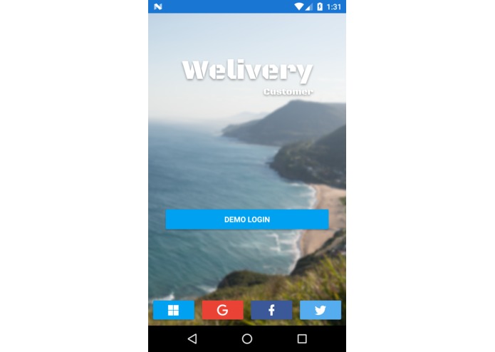 Welivery Services Platform – screenshot 1