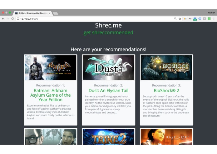 Shrec – screenshot 1