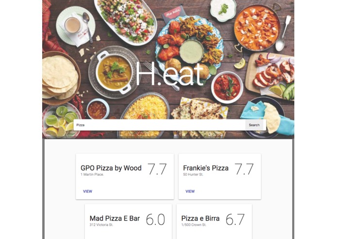 H.eat – screenshot 1