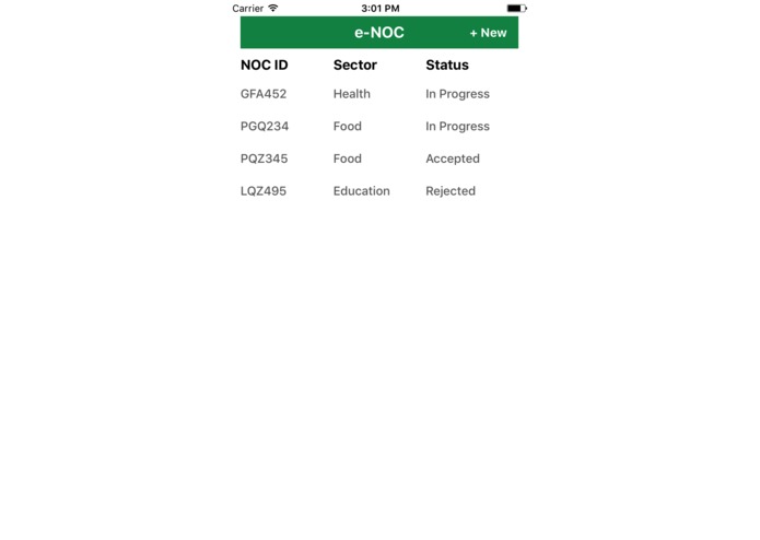 eNOC – screenshot 2