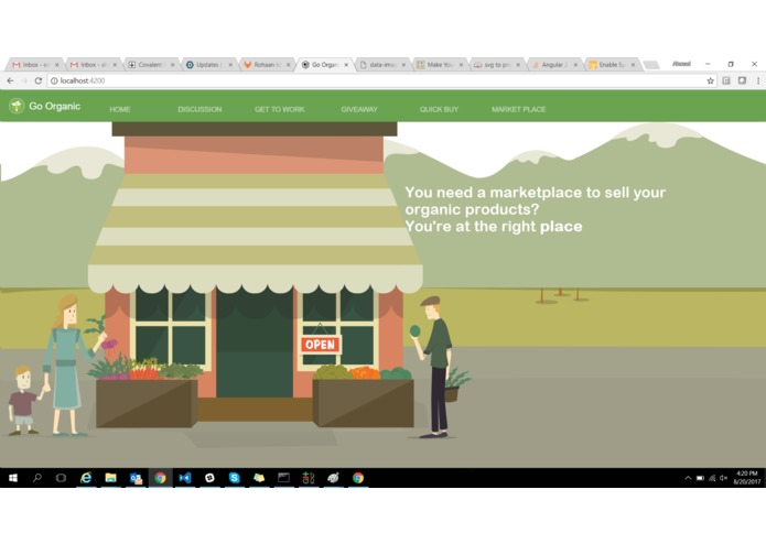 Go Organic – screenshot 1