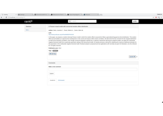 rankP – screenshot 2