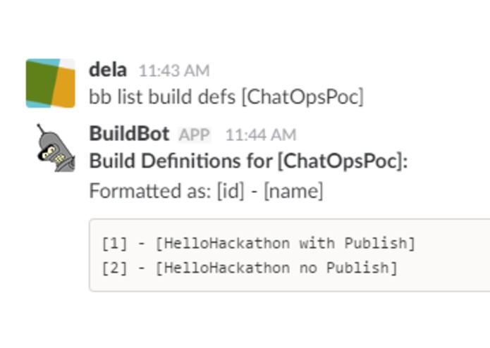 BuildBot – screenshot 3