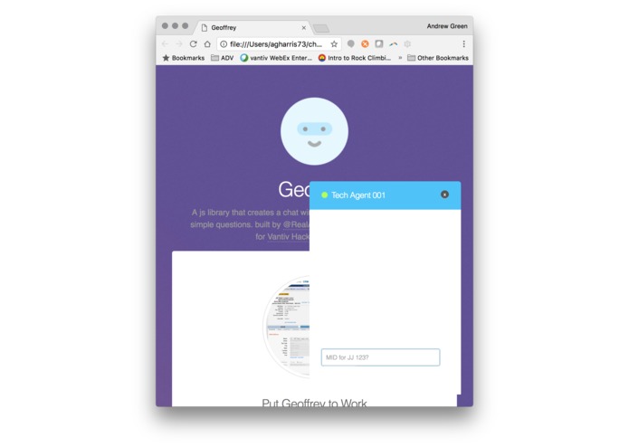 Geoffrey – screenshot 1