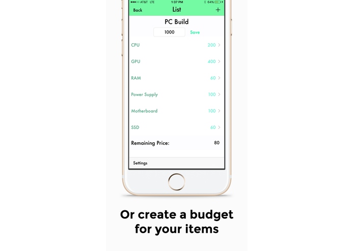 List Easy – screenshot 2