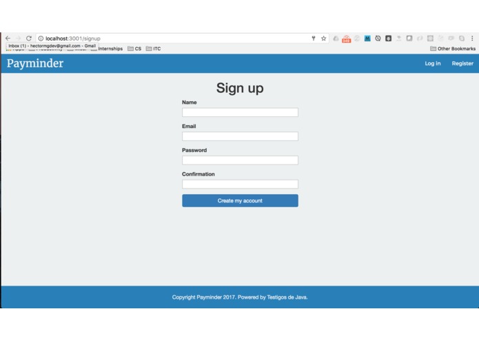 Payminder - TABLE #30 - Testigos de Java – screenshot 3