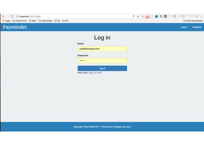 Payminder - TABLE #30 - Testigos de Java – screenshot 7