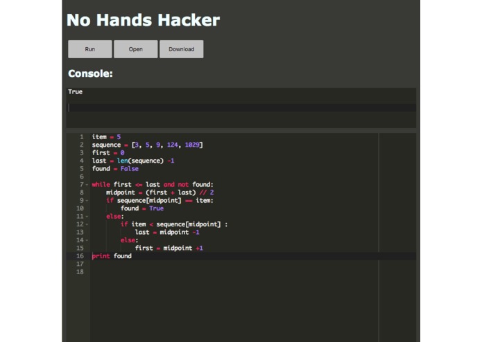 94 - No Hands Hacker – screenshot 1