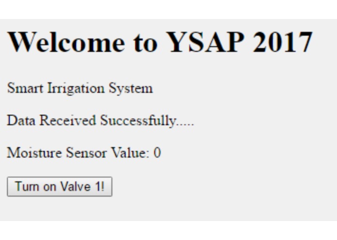 SmartIrrigationYSAP – screenshot 5