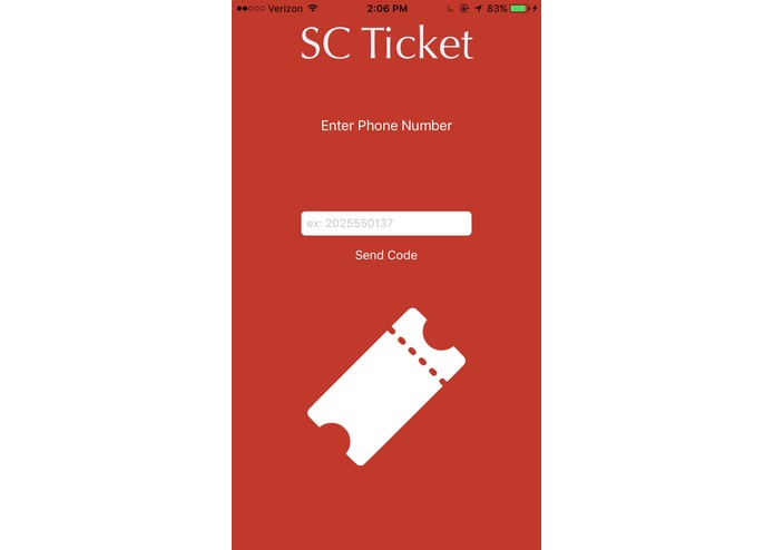 SCTicket – screenshot 1