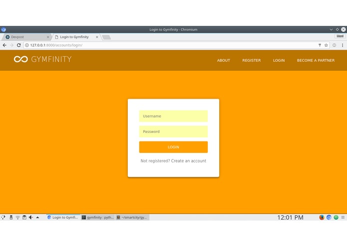 Gymfinity – screenshot 1