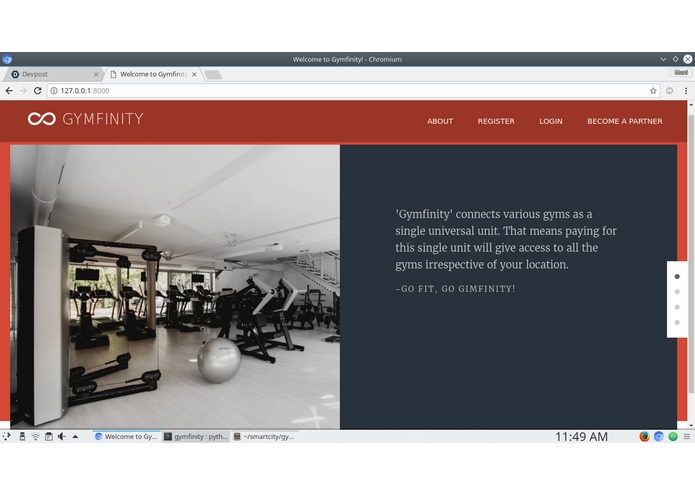 Gymfinity – screenshot 4