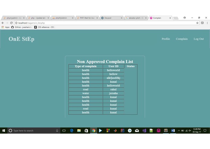 OnE StEp – screenshot 2