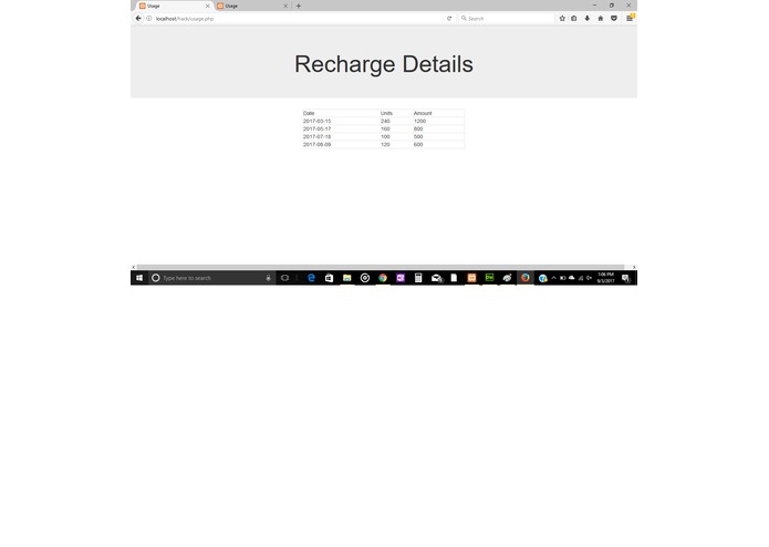 Prepaid electricity/Water meter system – screenshot 8