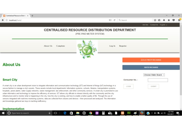 Prepaid electricity/Water meter system – screenshot 11