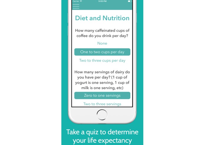 LifExpectancy – screenshot 2