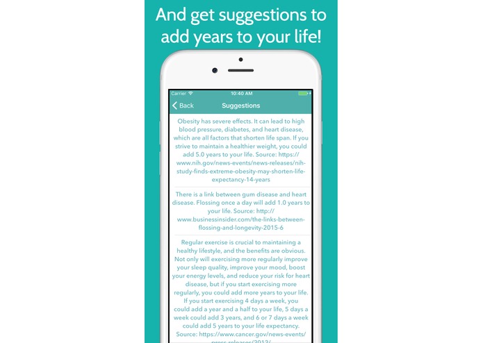 LifExpectancy – screenshot 5