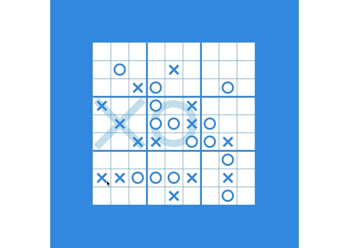 Ultimate Tic Tac Toe – screenshot 1