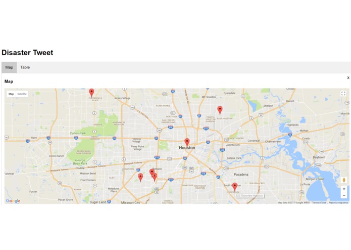 Disaster Tweet – screenshot 2