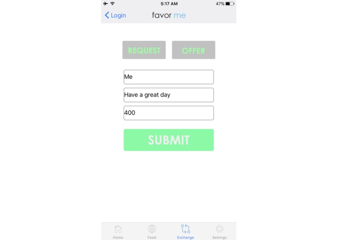 Favor.Me – screenshot 1
