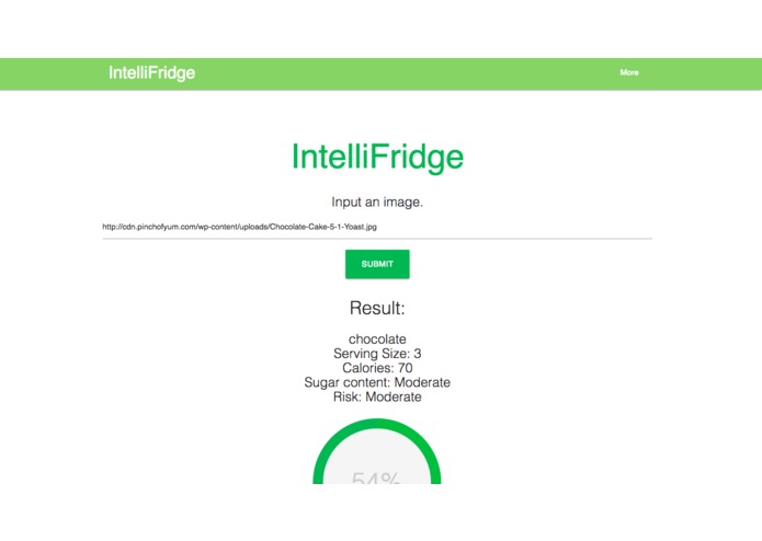 IntelliFridge – screenshot 2