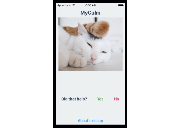 MyCalm – screenshot 1