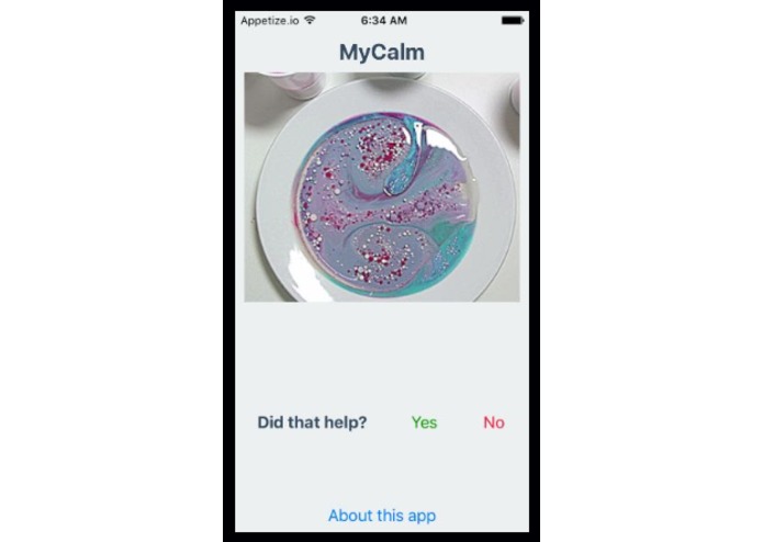 MyCalm – screenshot 2