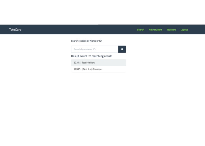 TotoCare – screenshot 2