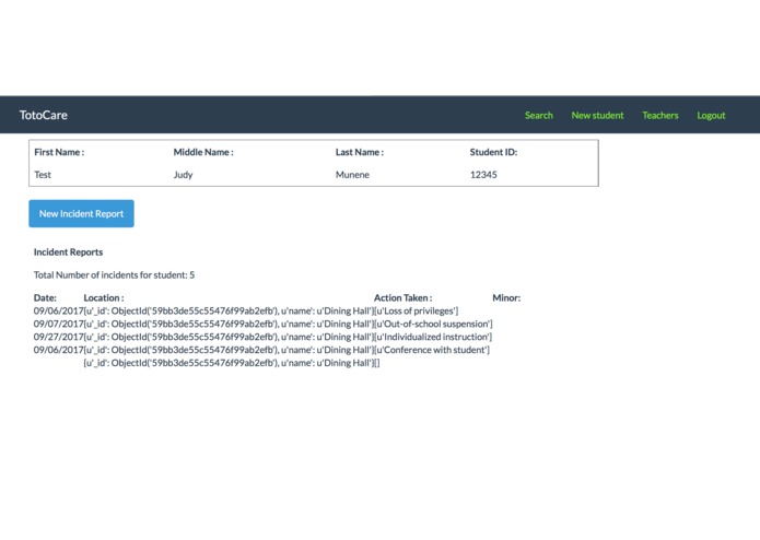 TotoCare – screenshot 3