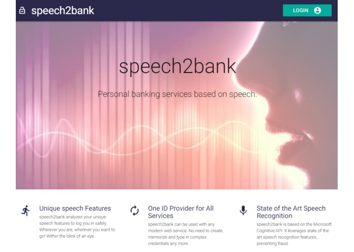 Speech2Bank – screenshot 2