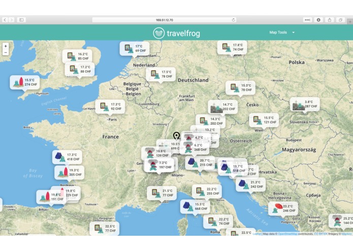 TravelFrog – screenshot 1