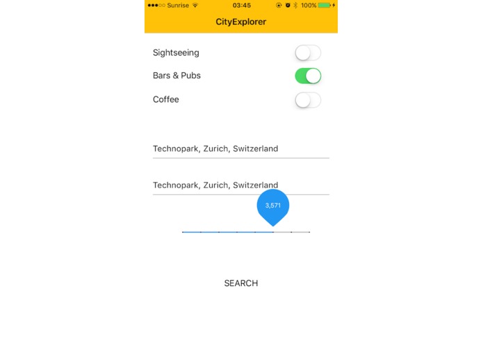CityExplorer - A prototype for Computational Tourism – screenshot 2