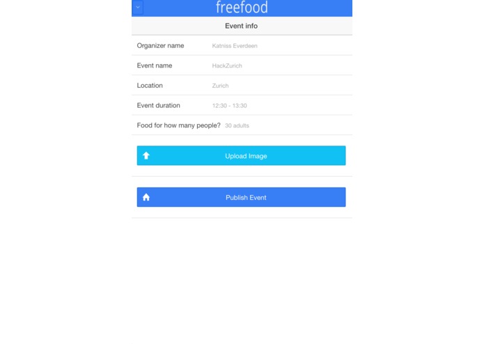 freefood – screenshot 2