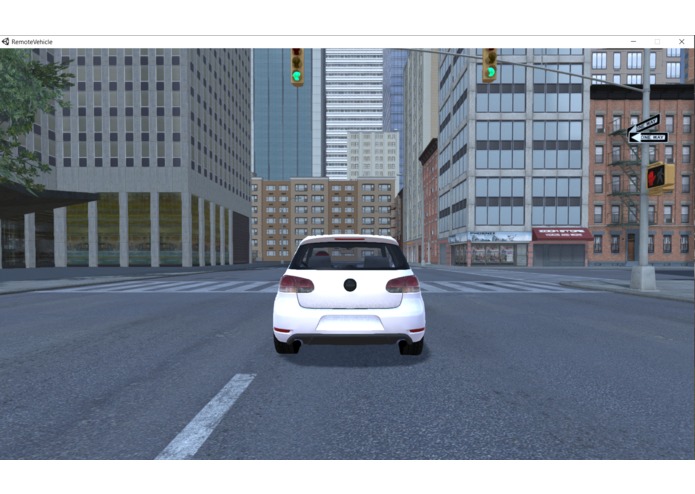 Remote control a car – screenshot 2